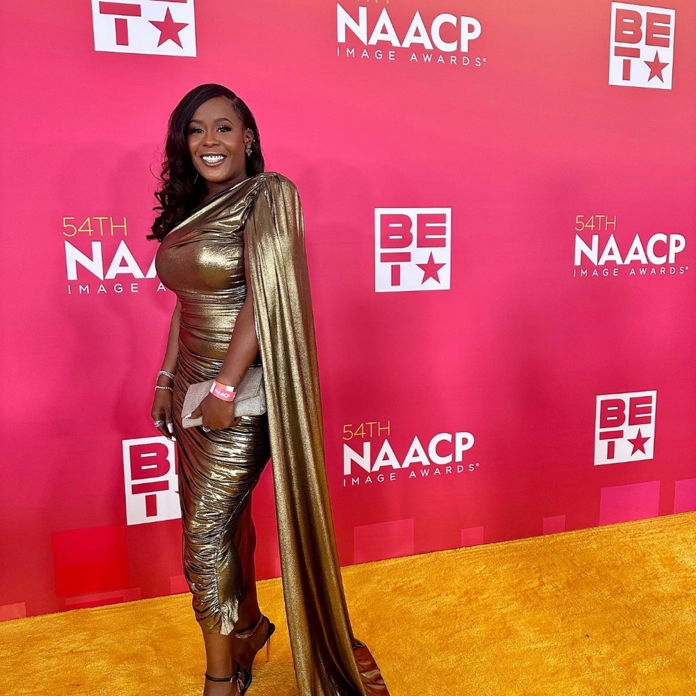 Trophy Wife - Metallic Gold